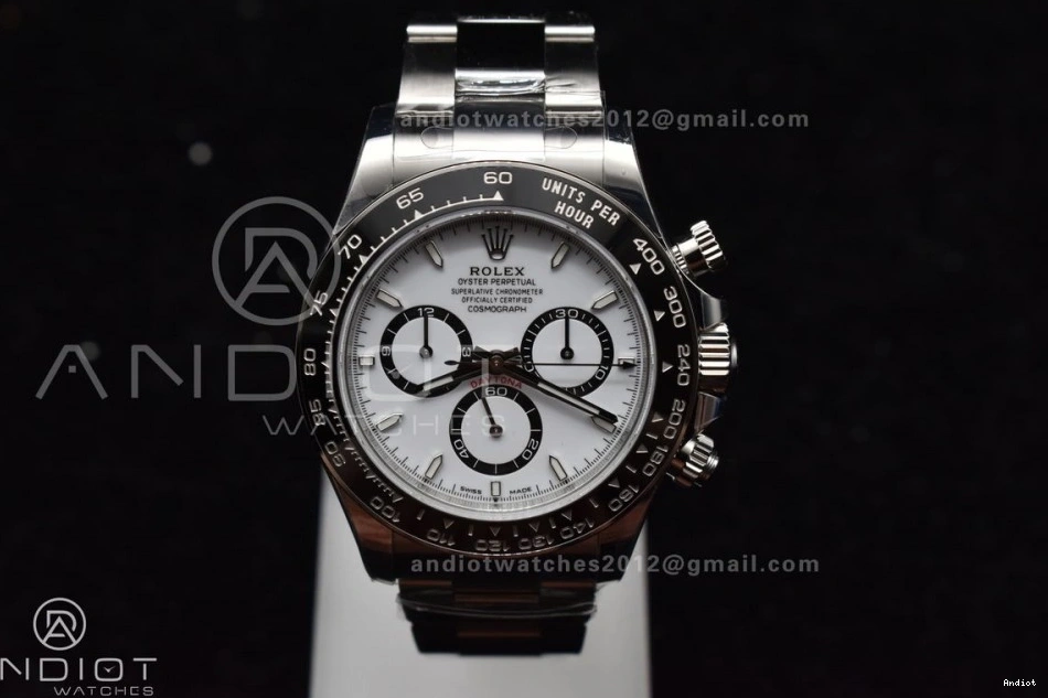 Movement SL4801 126500 SBF Rolex 1:1 Daytona Steel White Dial Factory VS 904L In Reliable 1054 0725